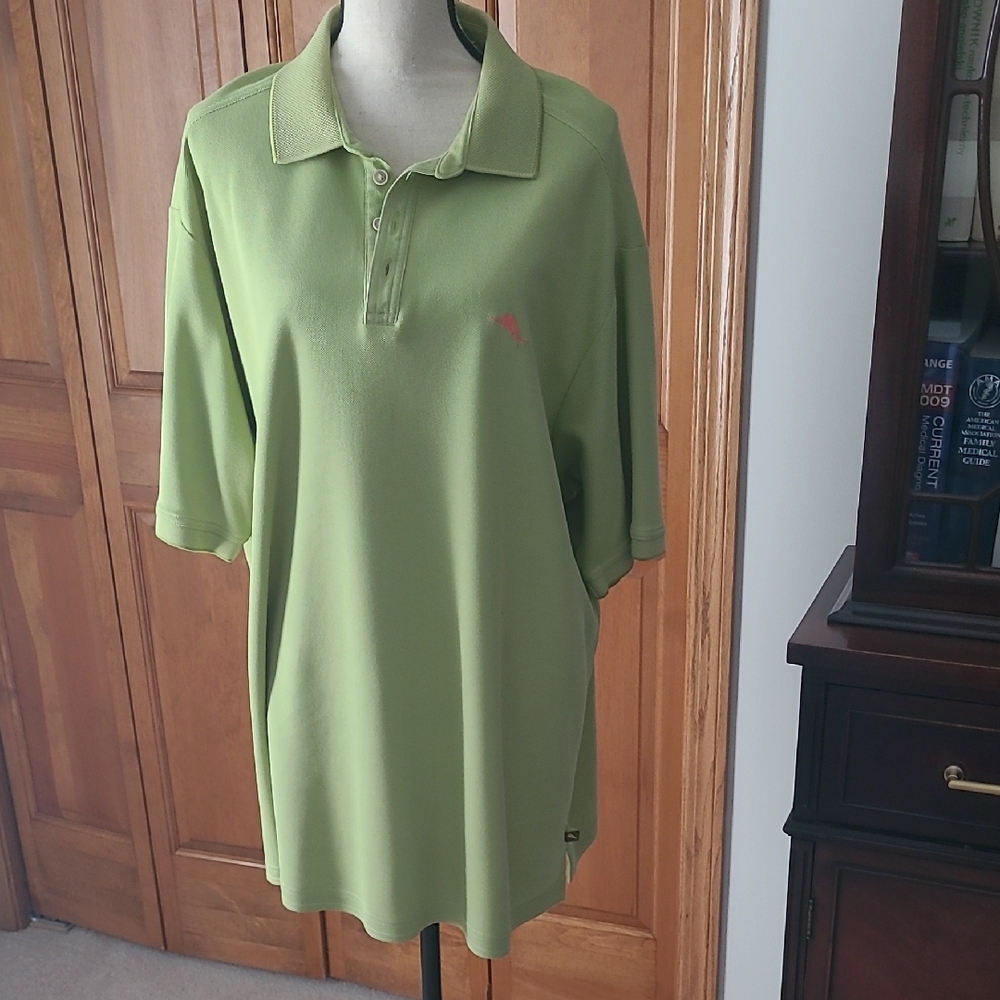 Tommy Bahama Light Green Polo Shirt
